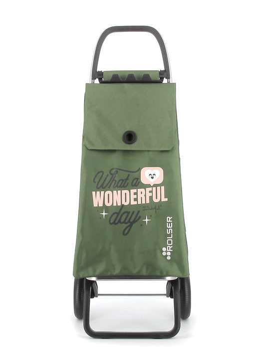 CARRO COMPRA 2 RUEDAS PLEGABLE AKANTO MR WONDERFUL KAKI | ROLSER Imagen principal del producto