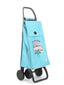Carro compra 4 ruedas plegable Akanto Mr Wonderful Celeste ROLSER