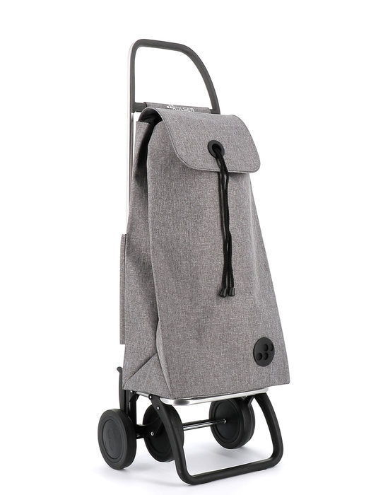 Carro compra saco 4 ruedas Gris Rolsar Imagen principal del producto