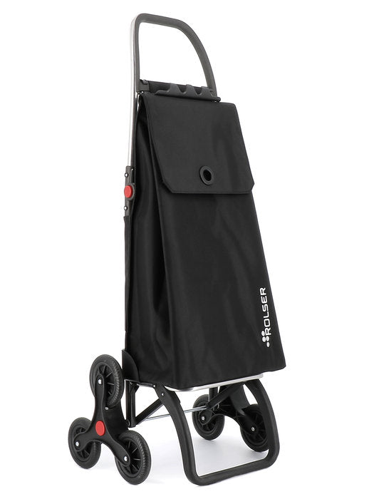 CARRO COMPRA 6 RUEDAS PLEGABLE AKANTO MF NEGRO | ROLSER Imagen principal del producto