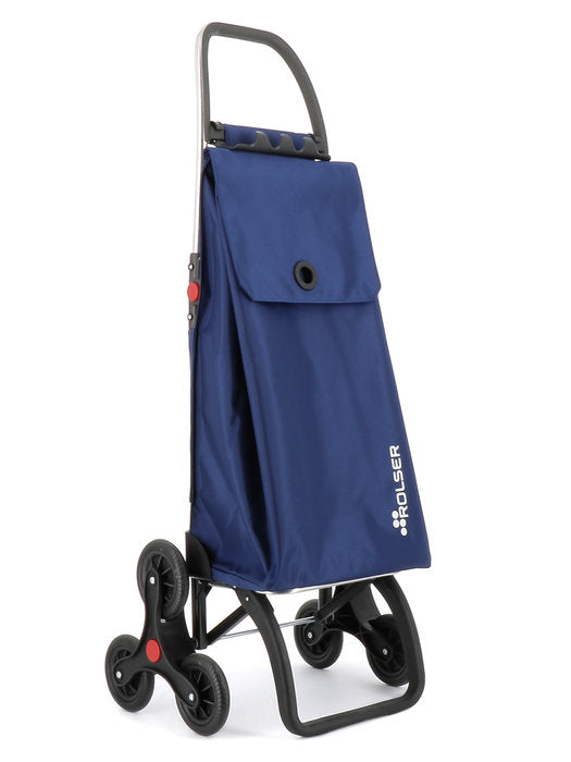 Carro compra 6 ruedas sube-escaleras plegable azul Klein ROLSER