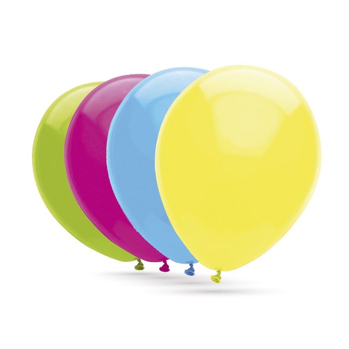 Bolsa 50 Globos 20 cm lisos surtidos Gran Festival Imagen principal del producto