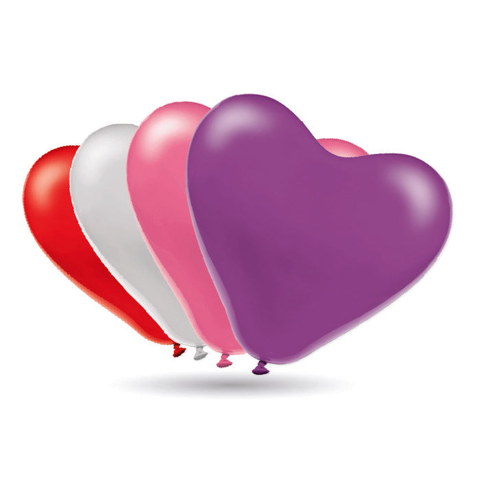 BOLSA 50 GLOBOS 30 CM CORAZON ESTANDAR SURTIDO (33F) | GRAN FESTIVAL ,S,A, | 1 UNIDAD | 8421332504905