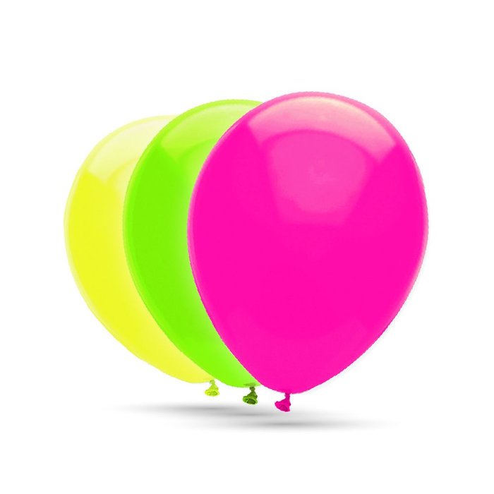 Bolsa 50 Globos 20 cm fluorescentes surtidos Gran Festival Imagen principal del producto