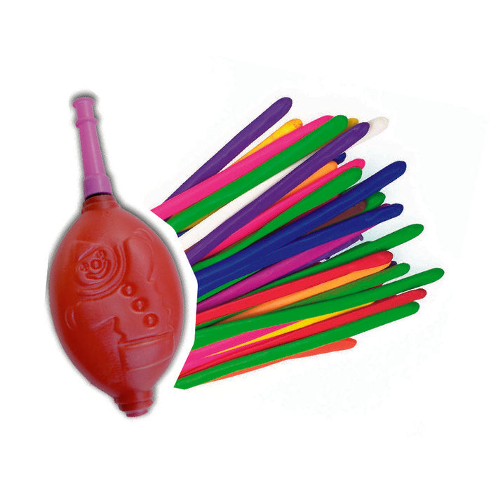 GLOBO 5CM BOLSA 12 UNID MODELAR CON MINIBOMBA | GRAN FESTIVAL ,S,A, | ENVASE 12 UDS. UNIDAD | 8421332506237