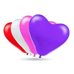 BOLSA SOLAPA 10 GLOBOS 30 CM CORAZONES SURTIDOS | GRAN FESTIVAL ,S,A, | ENVASE 12 UDS. UNIDAD | 8421332506435