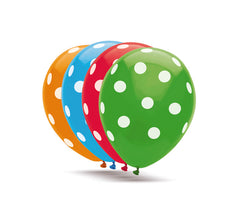 GLOBO 30CM BOLSA SOLAPA 10 UDS LUNARES | GRAN FESTIVAL ,S,A, | ENVASE 12 UDS. UNIDAD | 8421332506640