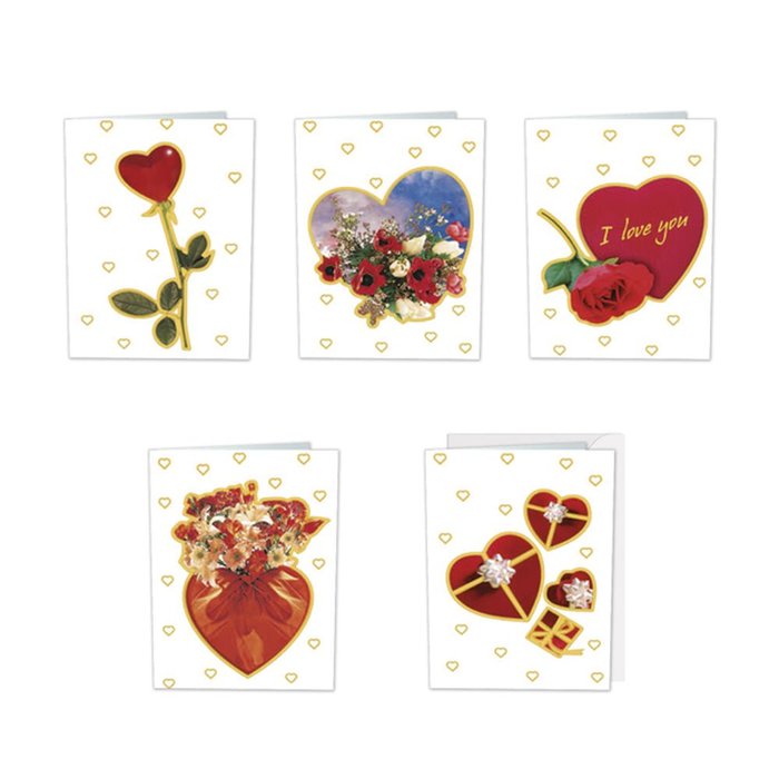 EXPOSITOR 25 TARJETAS MINI CARD + SOBRE ROMANTIC ORO SURTID | ARGUVAL, S,L, | ENVASE 25 UDS. UNIDAD | 8421363368521
