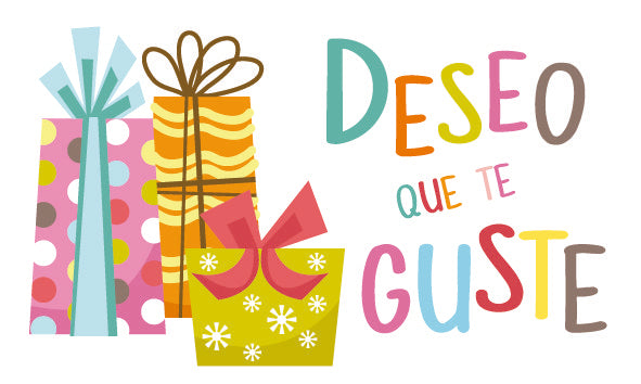 Etiquetas Adhesivas Regalos Deseo Que Te Guste Rollo 250 un Marca Arguval Imagen principal del producto