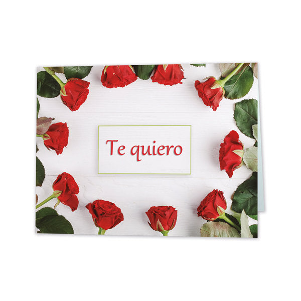 TARJETA MINI CARD TE QUIERO | ARGUVAL, S,L, | ENVASE 25 UDS. UNIDAD | 8421363445581