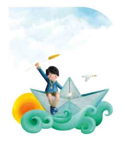 Etiquetas troqueladas Comunión Niño Barco 96 unidades ARGUVAL Imagen principal del producto