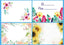 TARJETA + SOBRE FLORES 100 UNIDADES SURTIDAS | ARGUVAL, S,L, | ENVASE 100 UDS. UNIDAD | 8421363468276