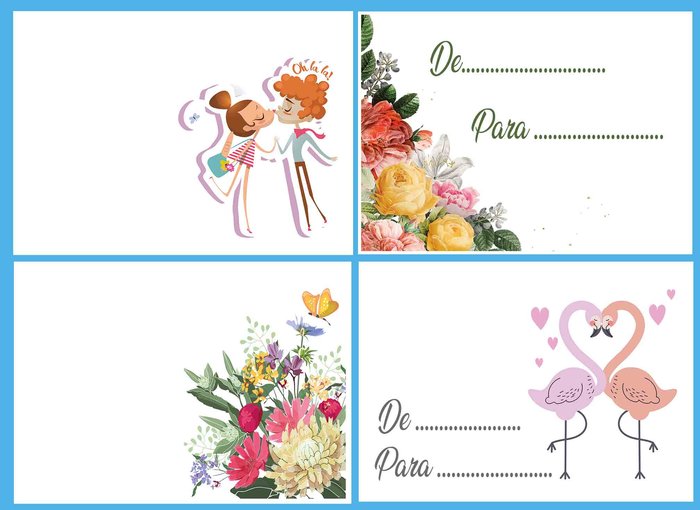 TARJETA + SOBRE DETALLES 100 UNIDADES SURTIDAS | ARGUVAL, S,L, | ENVASE 100 UDS. UNIDAD | 8421363468290