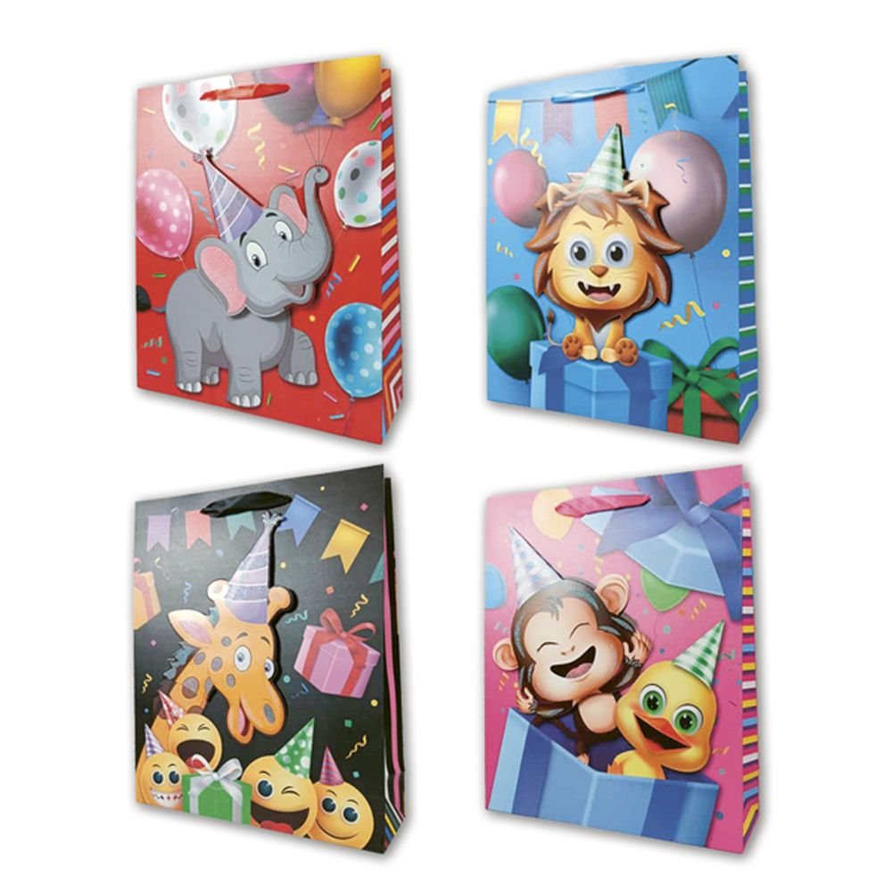 Bolsa regalo mediana infantil animales Argüval Infantil