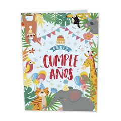 POSTAL SUPER FELIZ CUMPLEAÑOS INFANTIL | ARGUVAL, S,L, | ENVASE 5 UDS. UNIDAD | 8421363472853