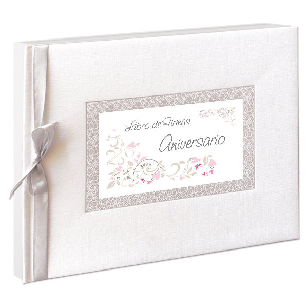 LIBRO DE FIRMAS ANIVERSARIO | ARGUVAL, S,L, | 1 UNIDAD | 8421363473942 Imagen principal del producto