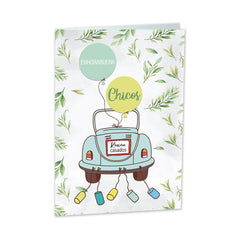 POSTAL BODAS DE CHICOS COCHE | ARGUVAL, S,L, | 1 UNIDAD | 8421363476509