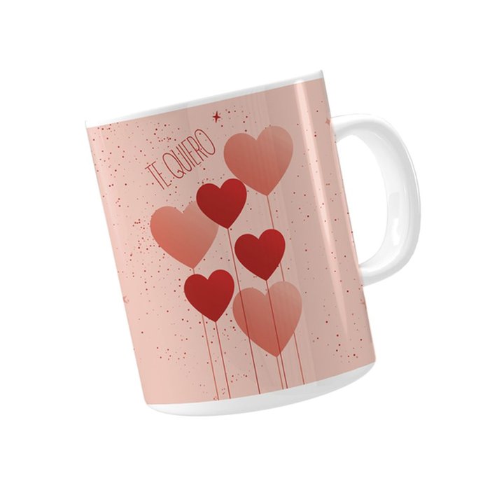 TAZA CERAMICA GLOBOS CORAZON TE QUIERO | ARGUVAL, S,L, | 1 UNIDAD | 8421363477612