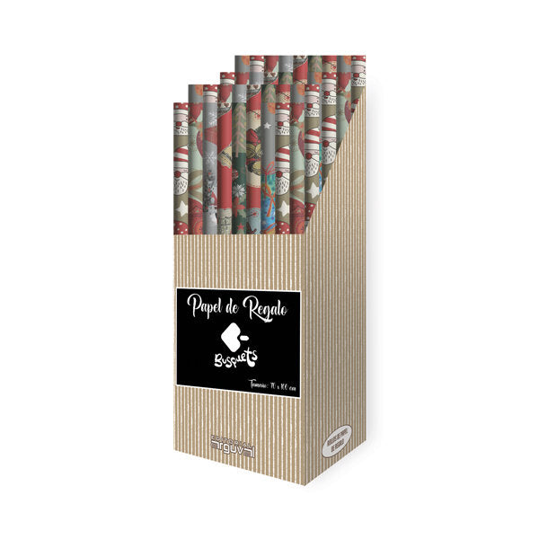 Exp 50 Rollos Papel Regalo Busquets Navidad 70x100cm Imagen principal del producto