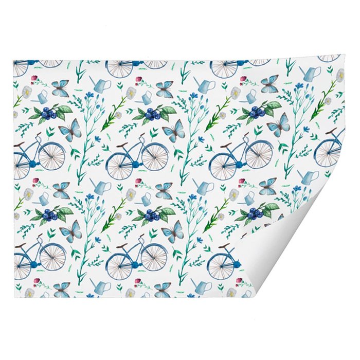 EXPOSITOR 25 ROLLO PAPEL REGALO KRAFT BICICLETAS 70X100CM | ARGUVAL, S,L, | 1 UNIDAD | 8421363484511