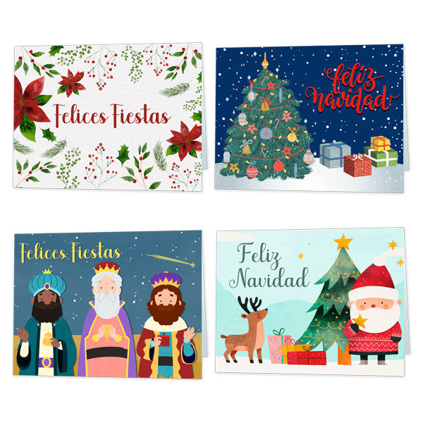 MINI CARD NAVIDAD FANTASIA 100U SURTIDAS | ARGUVAL NAVIDAD | ENVASE 100 UDS. UNIDAD | 8421363486652
