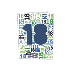 TARJETA FELICITACION 18 AÑOS BUSQUETS 6U | ARGUVAL, S,L | ENVASE 6 UDS. UNIDAD | 8421363491915