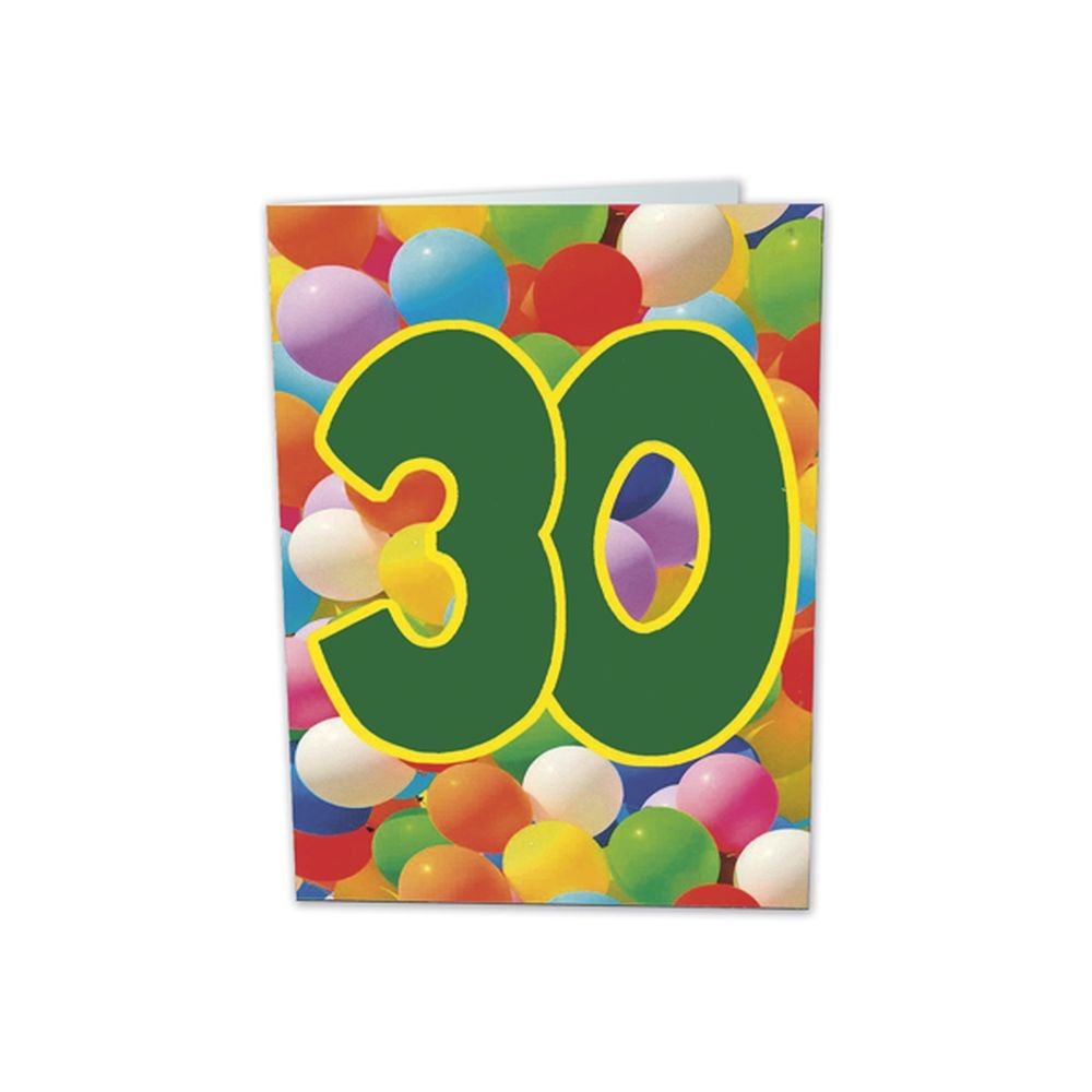 TARJETA FELICITACION 30 AÑOS BUSQUETS 6U | ARGUVAL, S,L | ENVASE 6 UDS. UNIDAD | 8421363492035
