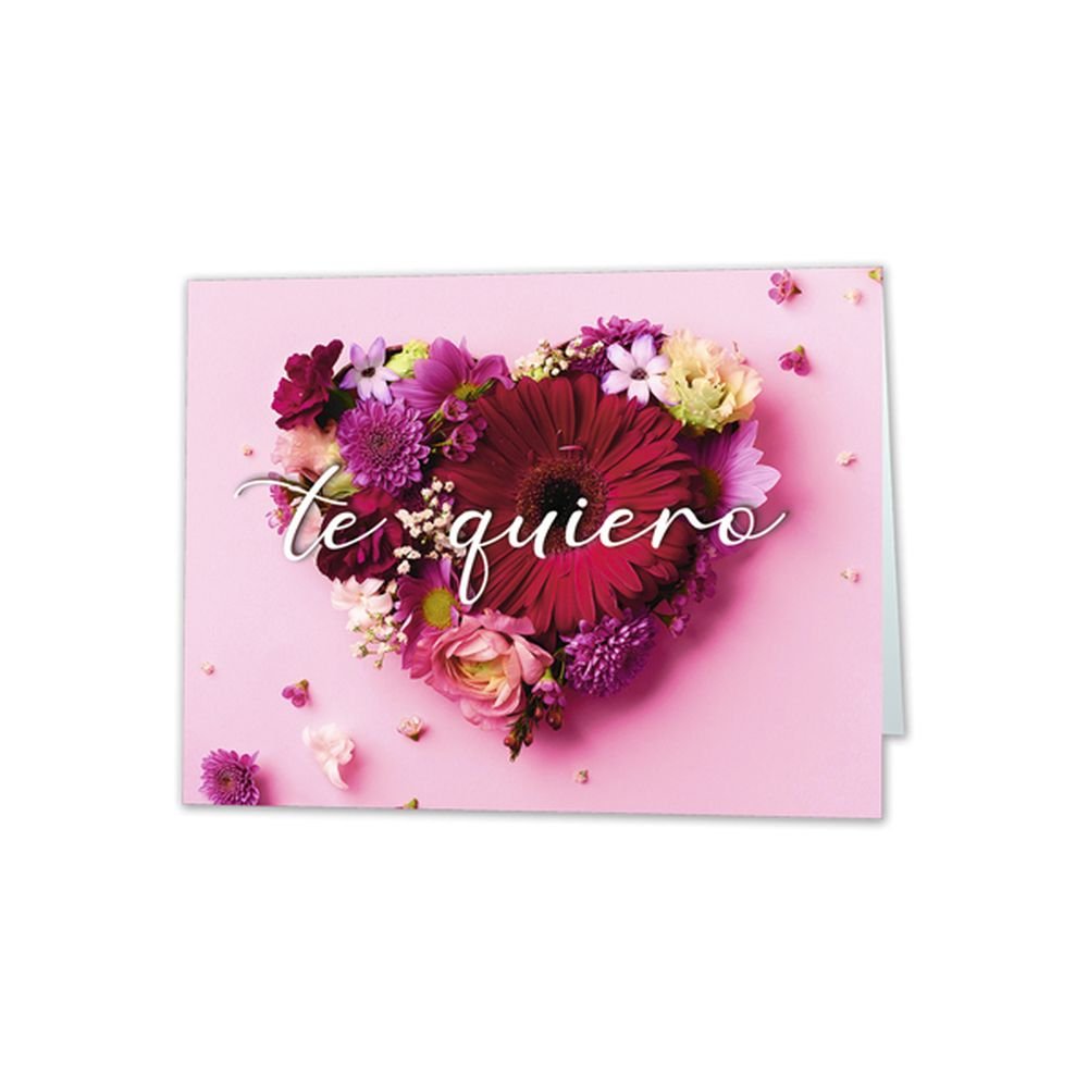 Tarjeta Mini Card Corazón Te Quiero 9 x 6,6 cm Arguval San Valentín