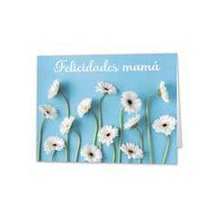 MINI CARD GERBERAS FELICIDADES MAMA | ARGUVAL, S,L, | ENVASE 25 UDS. UNIDAD | 8421363492318