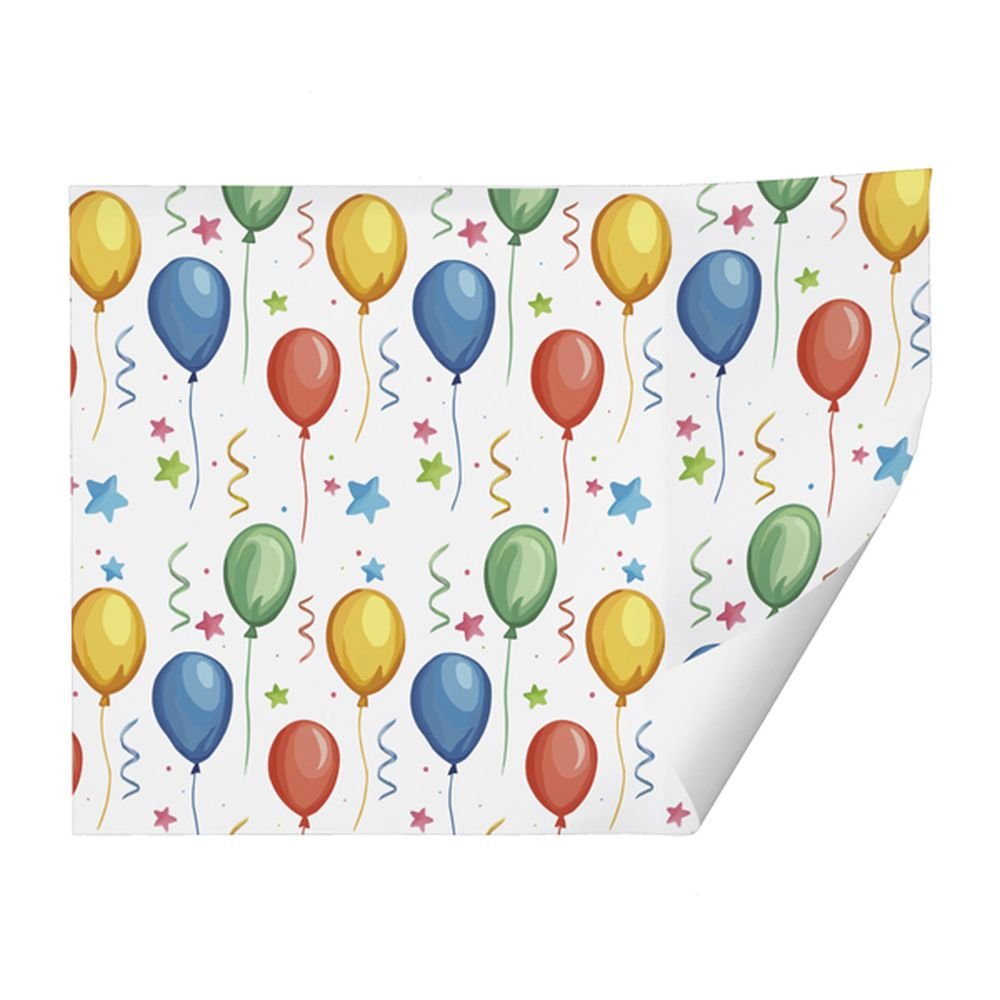 Expositor 25 pliegos papel regalo globos ARGUVAL Imagen principal del producto