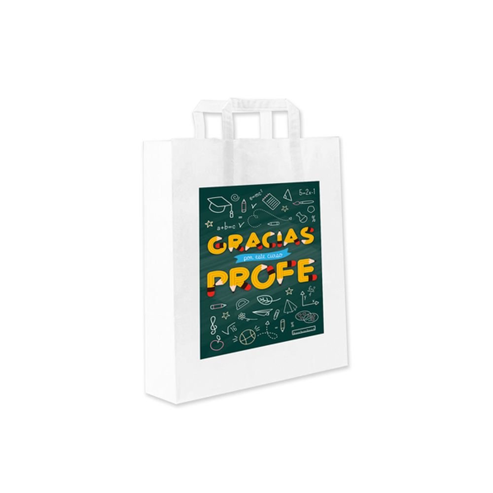 Bolsa mediana Gracias por Este Curso Profe ARGUVAL Todo Año