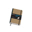 Cuaderno cartone a6 80g 96h rayado cierre con goma