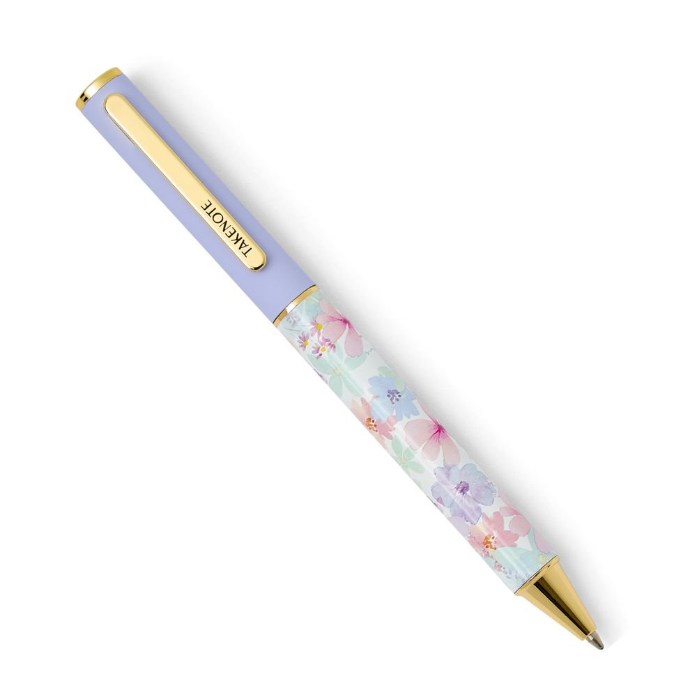 Boligrafo Takenote Violet con Estuche tinta aceite 1mm