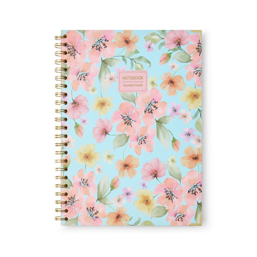 Cuaderno A4 Takenote Wireo Nicole 96H Cuadricula 5x5 mm Marca Takenotes