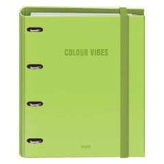 CARPETA A4 RECAMBIO CARTON FORRADO 4 ANILLAS 35 MM VERDE | 1 UNIDADES | (DOHE DISEÑO)