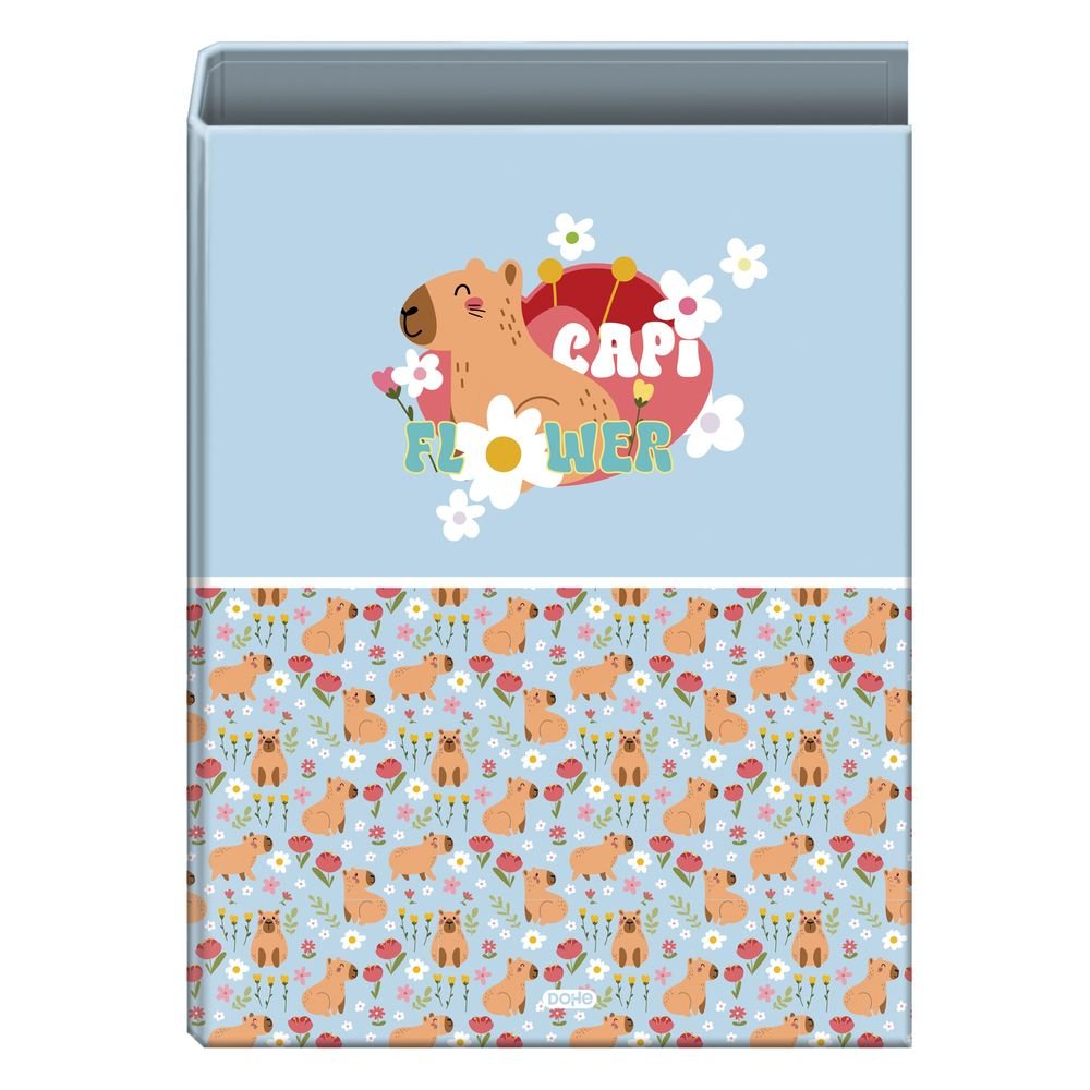 Carpeta Folio 4 Anillas 40 mm Capi Flower 2026 Marca Dohe Diseño Imagen principal del producto
