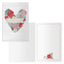 Pack 6 tarjetas felicitación modelo Valentin-Bouquet DOHE Agendas