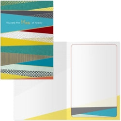 Tarjetas felicitación Día Padre Triángulos Dohe Agendas
