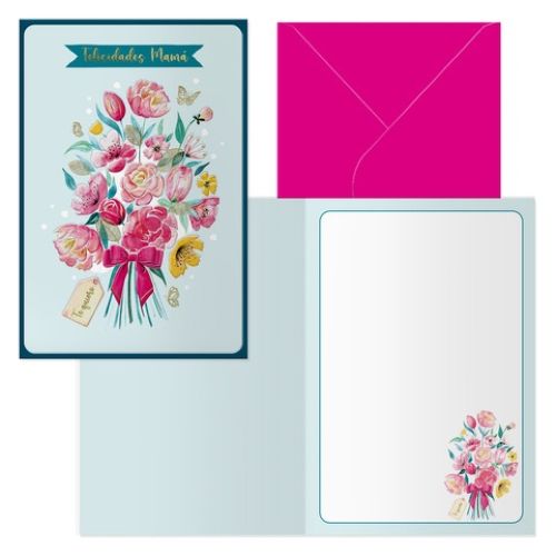 Pack 6 Tarjetas Felicitación Día Madre Dohe Agendas