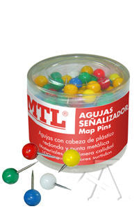 Agujas señalizadoras Colores DOHE para pizarras Imagen principal del producto