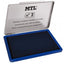 Tampon metálico azul 109x70mm DOHE para sellos y marcajes