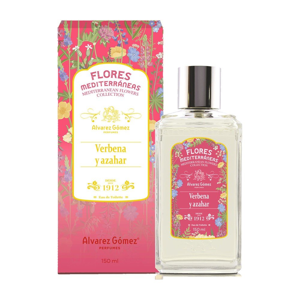 Colonia Agua Mediterránea Verbena y Azahar Alvarez Gomez 150 ml