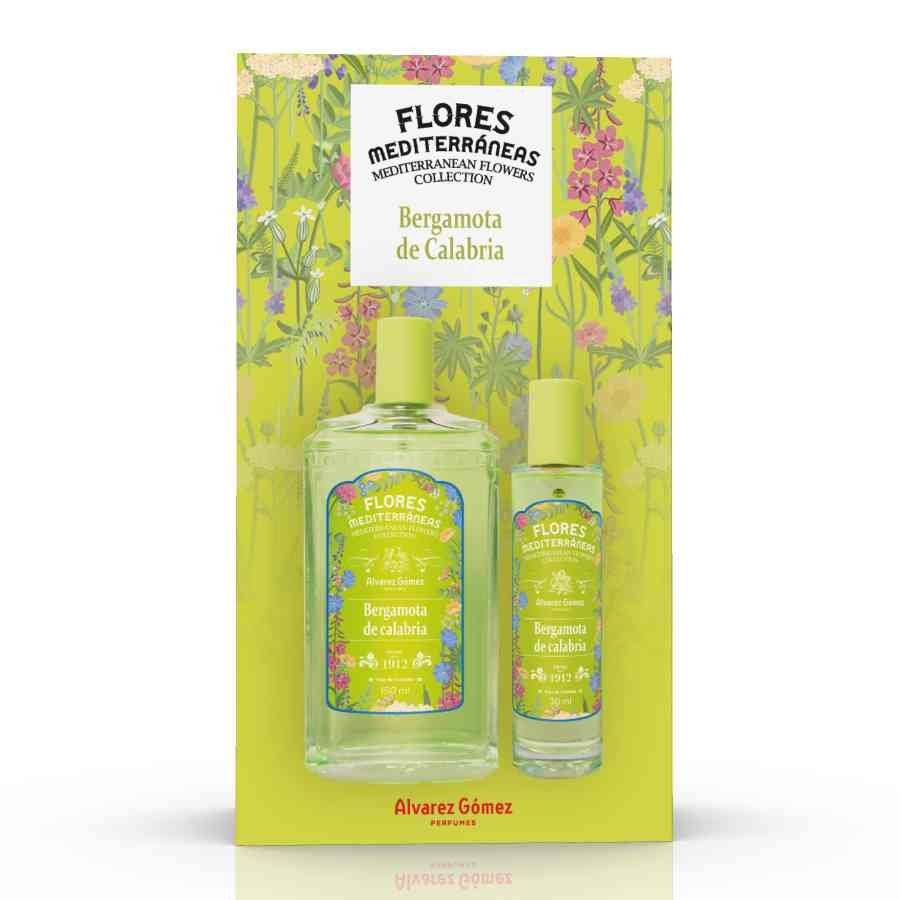 ESTUCHE DUPLO COLONIA MEDITERRANEAS AG 150 + 30ML BEGAMOTA | ALVAREZ GOMEZ | 1 UNIDAD | 8422385690058