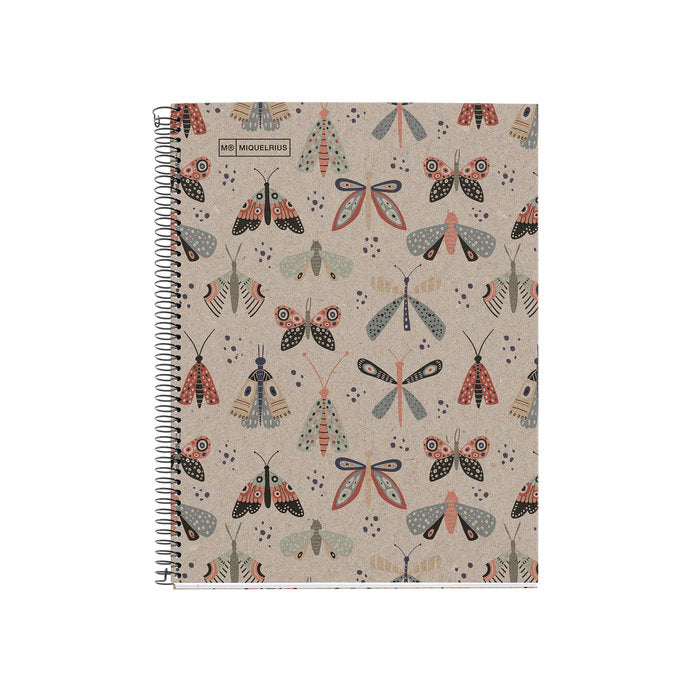 Cuaderno reciclado A5 cuadro 5mm Miquelrius Diseño