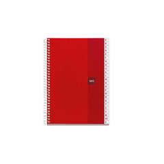 LIBRETA INDICE 4º CROMATIC 100H ROJO | 1 UNIDADES | (MIQUELRIUS DISEÑO)