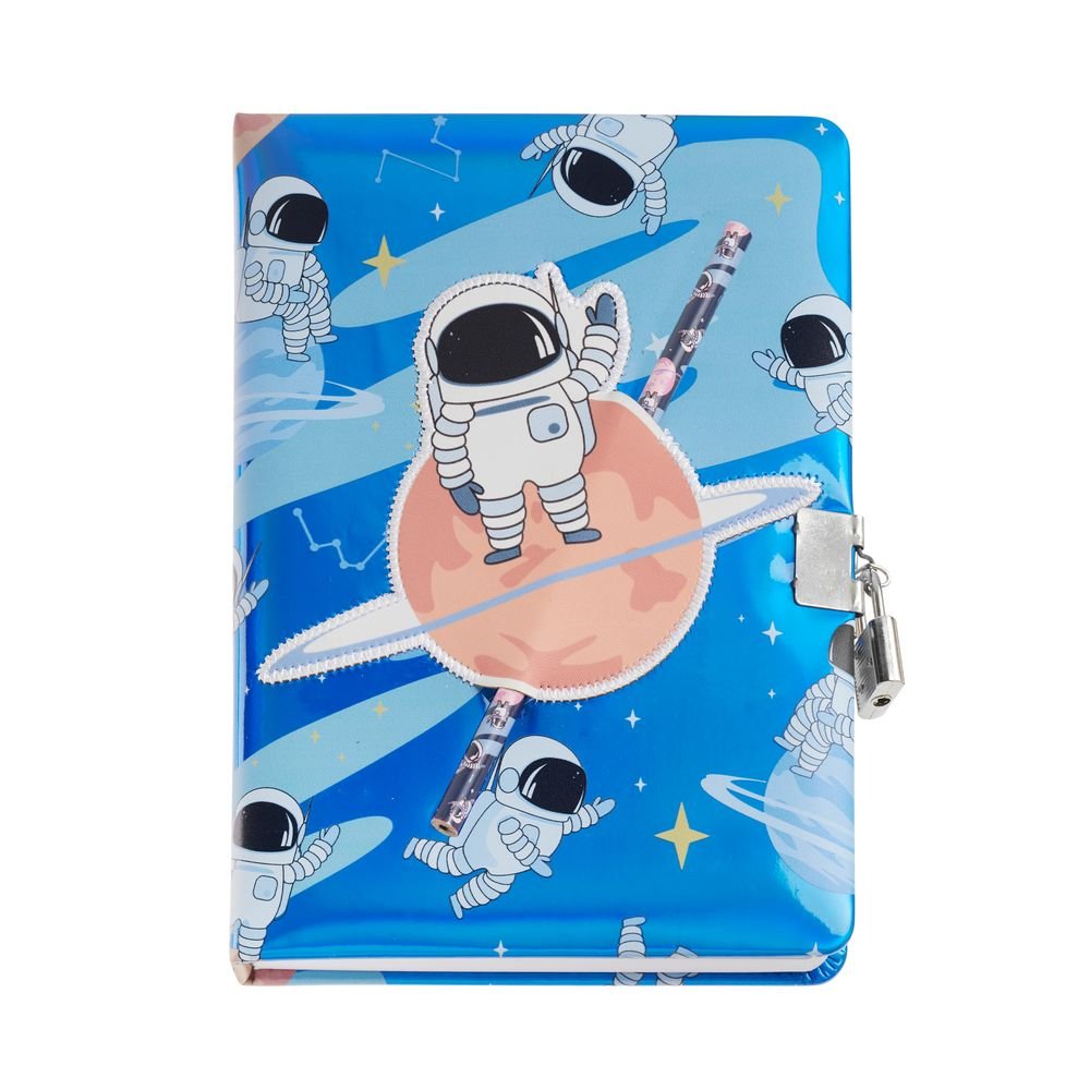 DIARIO SECRETO HOLOGRAFICO ASTRONAUT B2F | 1 UNIDADES | (MIQUELRIUS GIFT) Imagen principal del producto