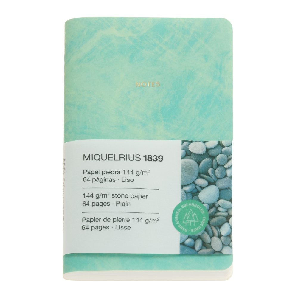 Cuaderno A6 Flexible Verde Stone Paper MIQUELRIUS GIFT