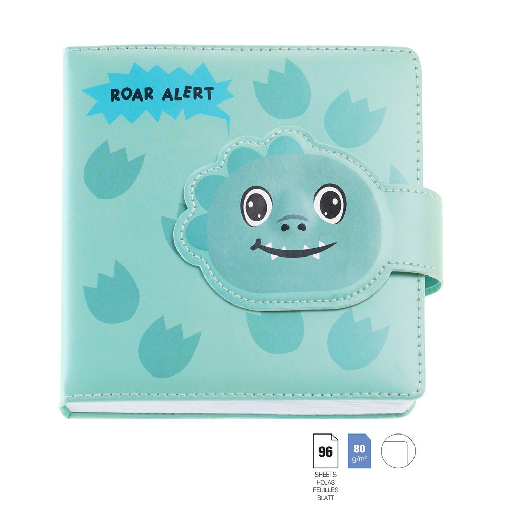 Cuaderno acolchado Iman Dino Back2fun Marca Miquelrius