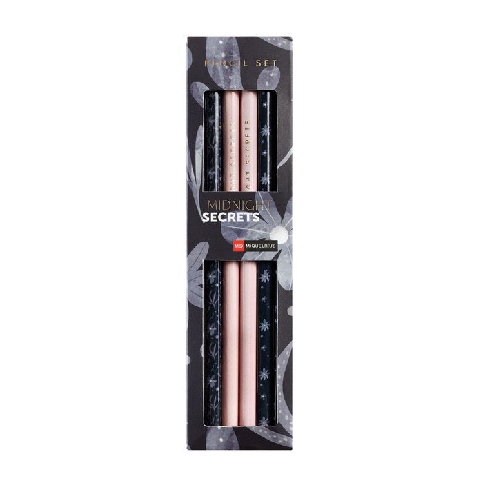 Set de 6 lápices Midnight surtidos Miquelrius Gift Imagen principal del producto