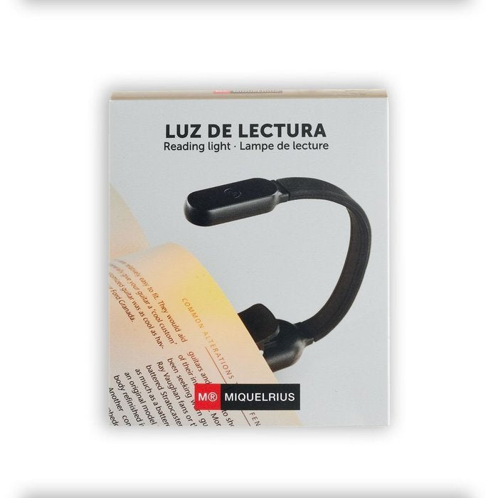 Luz de lectura negra MIQUELRIUS GIFT